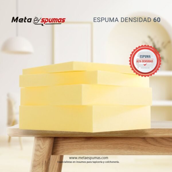 Espuma para muebles densidad 60 villavicencio